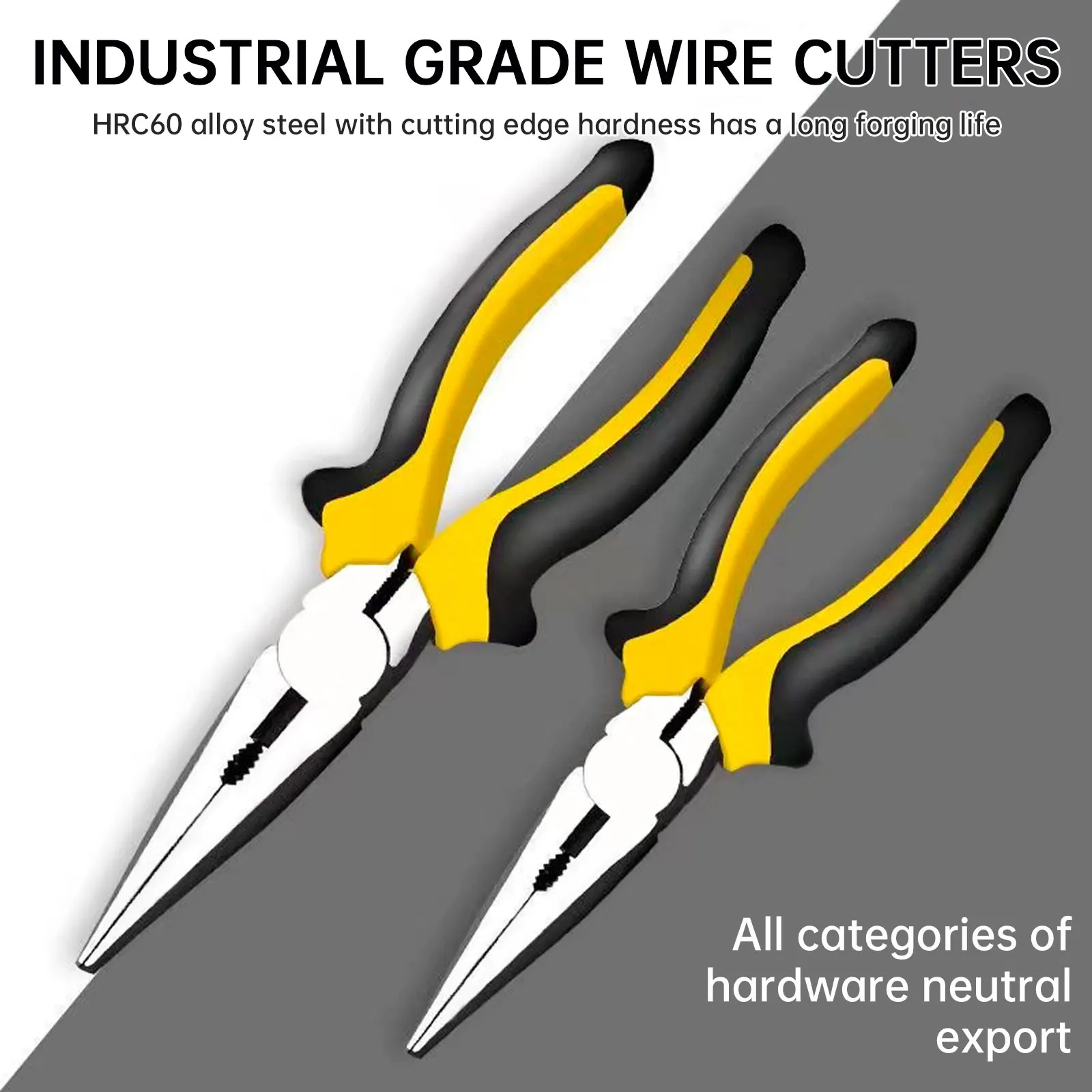 Multi Graph Multifunctional Alicate Diagonal Pliers Needle Nose Hardware Tools Universal Wire Cutters Electrician