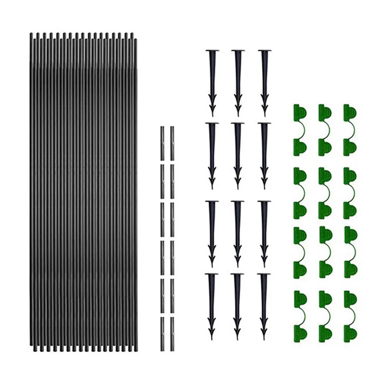 

A21I-18 шт. садовые обручи для сетчатого туннеля, садовые обручи, рама теплицы, гибкие туннельные защитные обручи для арки