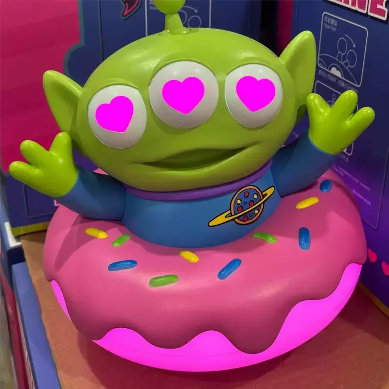 

Interactive Cute Donut Atmosphere Light Toy Figure - Holiday Gift for Best Friend Decorative Collectible Item with Controller