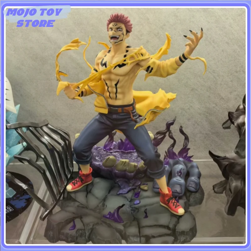 Jujutsu Kaisen Figure Ryomen Sukuna Pvc Cartoon Character Model Limited Statue Collection Desktop Ornament Toy Children Gift