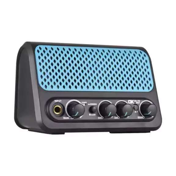 DK Expert IG-10MINI 10W Electric Guitar Desktop Speaker for Bluetooth Clear Tone Overdrive for Musical Instrument Accessory
