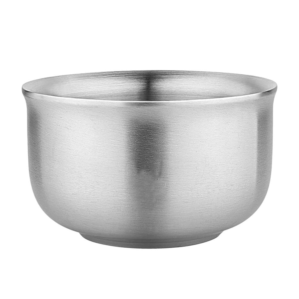 

304 Stainless Double Wall Bowl for Kitchen Home Use Anti-solution Household Utensils Noodles Soup Metal Baking Dishes