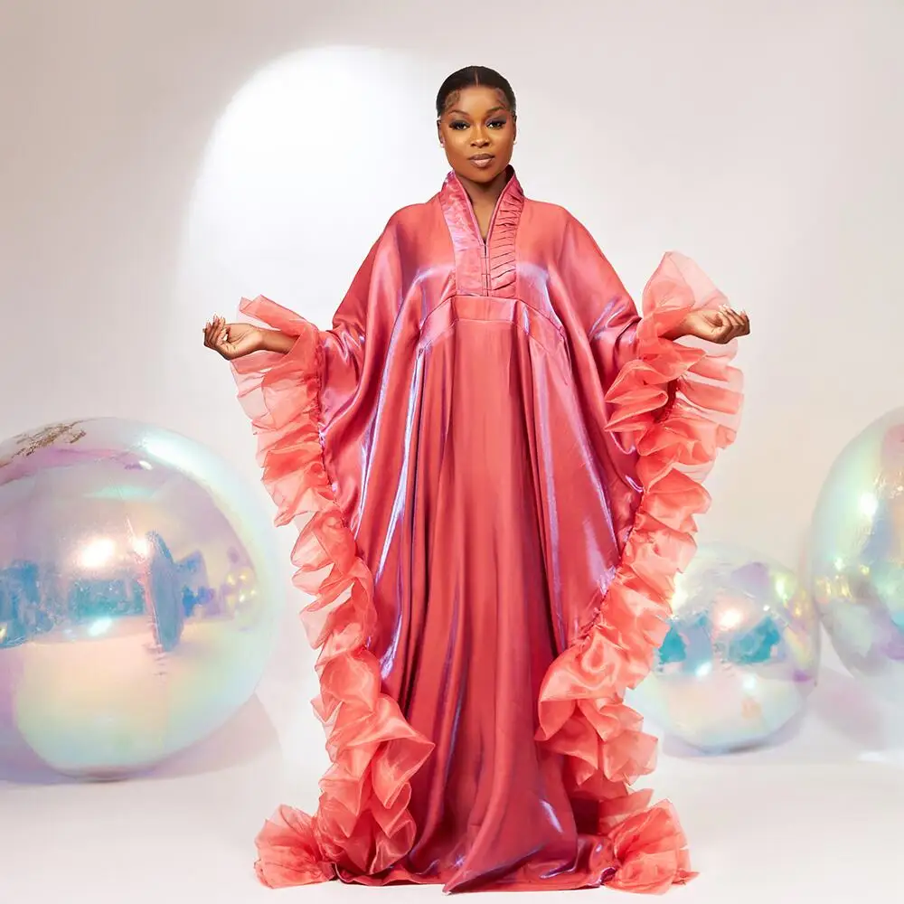 abiti africani di lusso per donna eleganti abiti da festa in tacchino per donna abiti lunghi larghi eleganti di lusso 2025