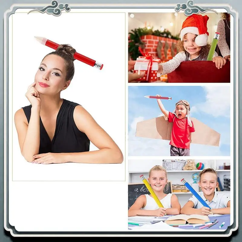 abij-12-matite-jumbo-in-legno-per-oggetti-di-scena-matita-grande-e-divertente-matita-gigante-enorme-matita-da-14-pollici-per-materiale-scolastico-e-domestico