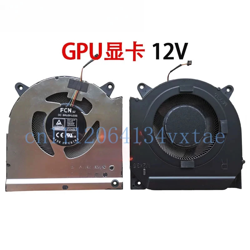 5F10S14024 5F10S14025 New GPU & CPU Fan DC 12V 1A For Legion S7 16IAH7 82TF S7 16ARHA7 82UG 0.2