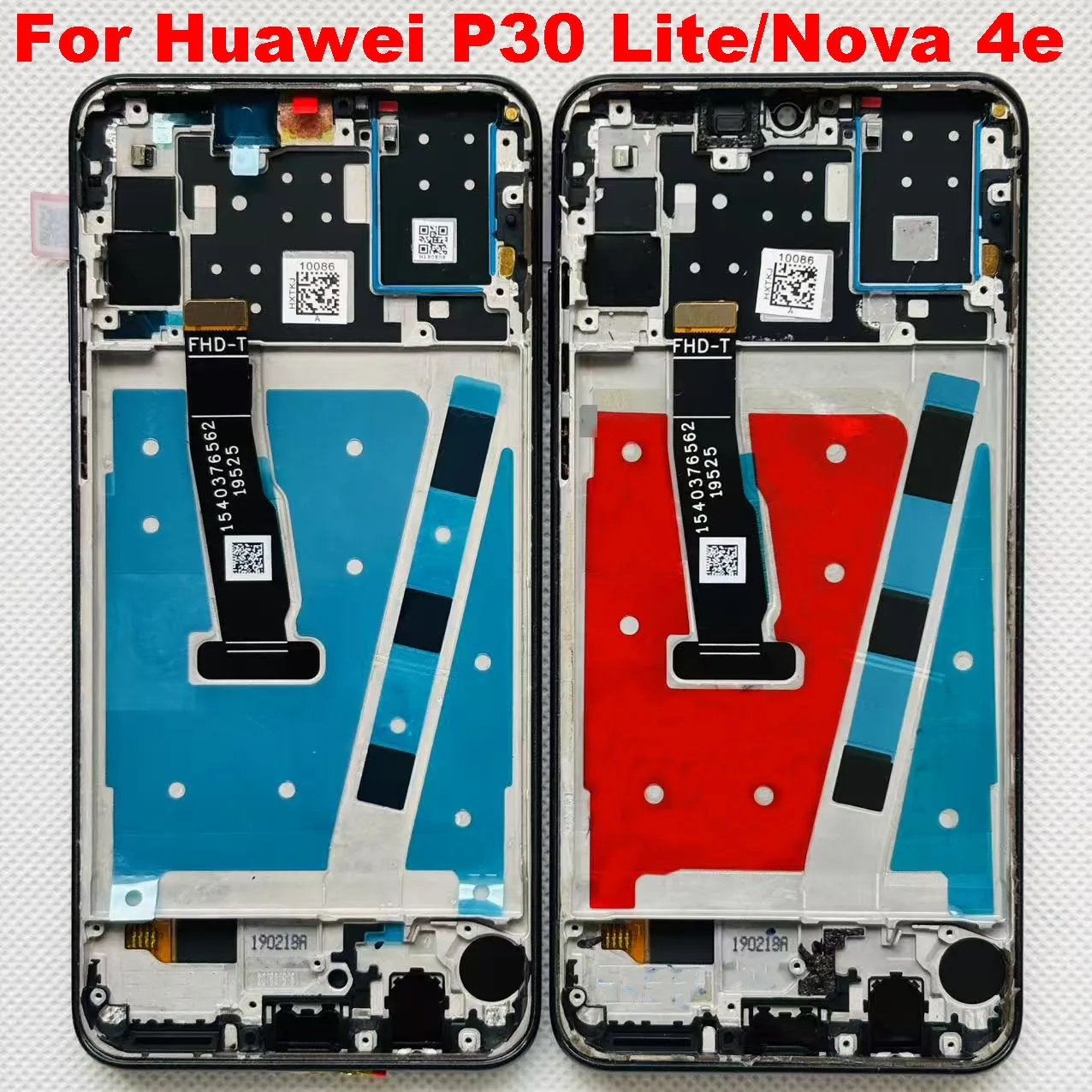 

6,15 "высокая яркость COF для Huawei P30 Lite ЖК-дисплей с сенсорным экраном и дигитайзером с рамкой для Huawei Honor 20S ЖК-дисплей