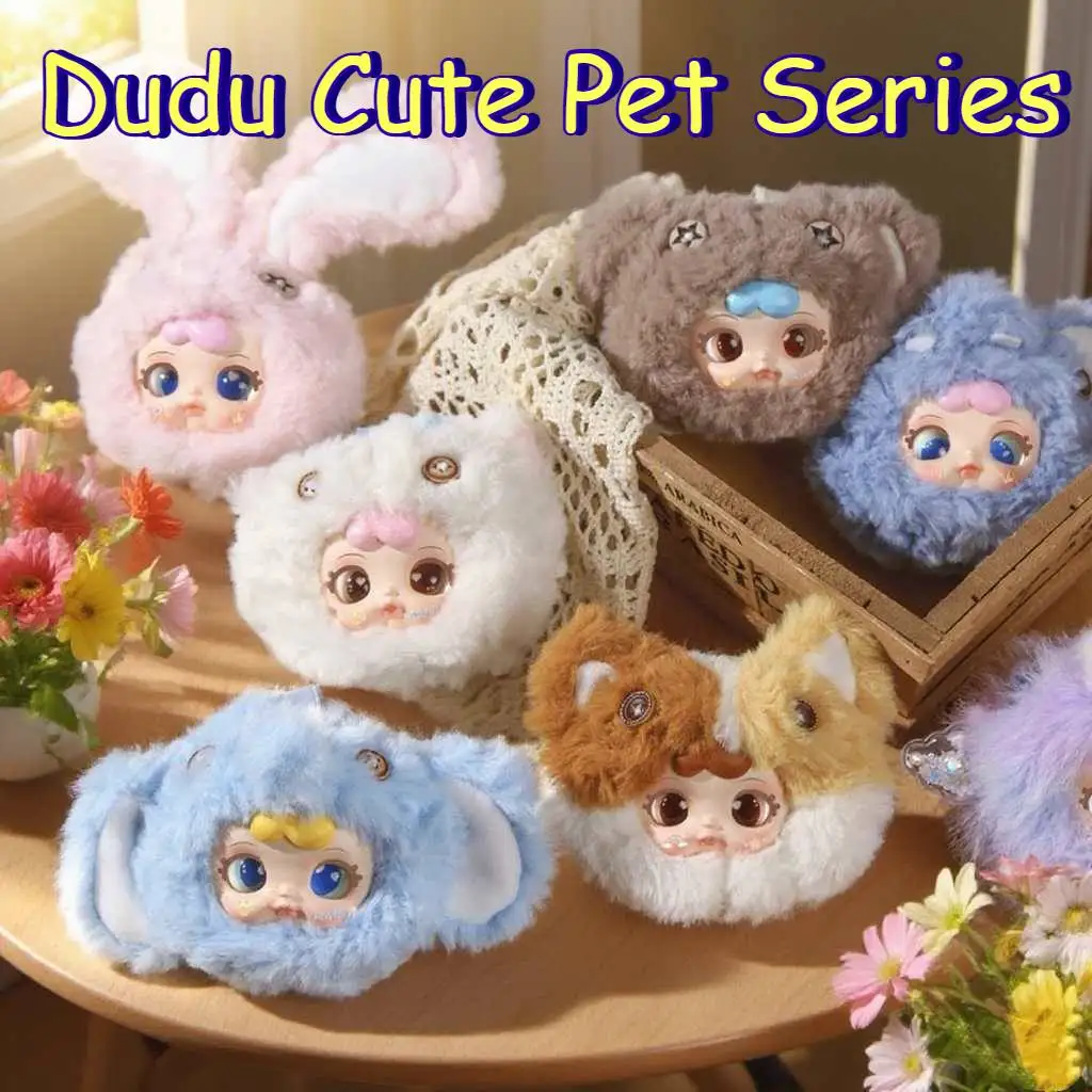 

Dudu Cute Pet Series Plush Pendant Blind Box Fashion Toys Cute Mystery Box Doll Backpack Ornaments Doll Plush Doll Gifts