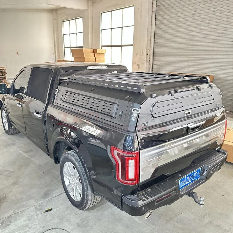 

Полувысокий водонепроницаемый стальной тент-кунг из марганцевой стали для кузова пикапа F150 Raptor 2017-2022