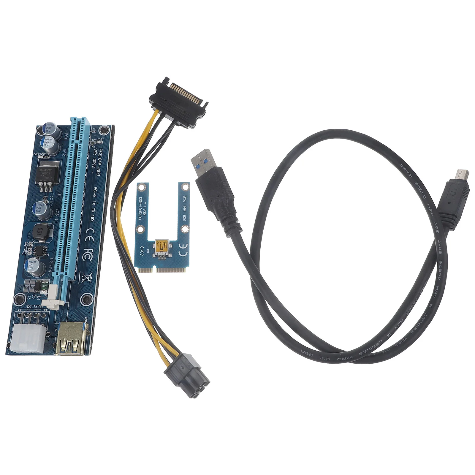 Pcie Express Extension Graphics Laptop External Card Computer Independent Gpu Cable Supply Pcb Office