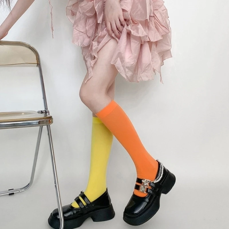 Women Knee High Socks Girls Funny Novel Athletic Socks Colorful Stockings Tube Socks Halloween Cosplays Costumes Gift