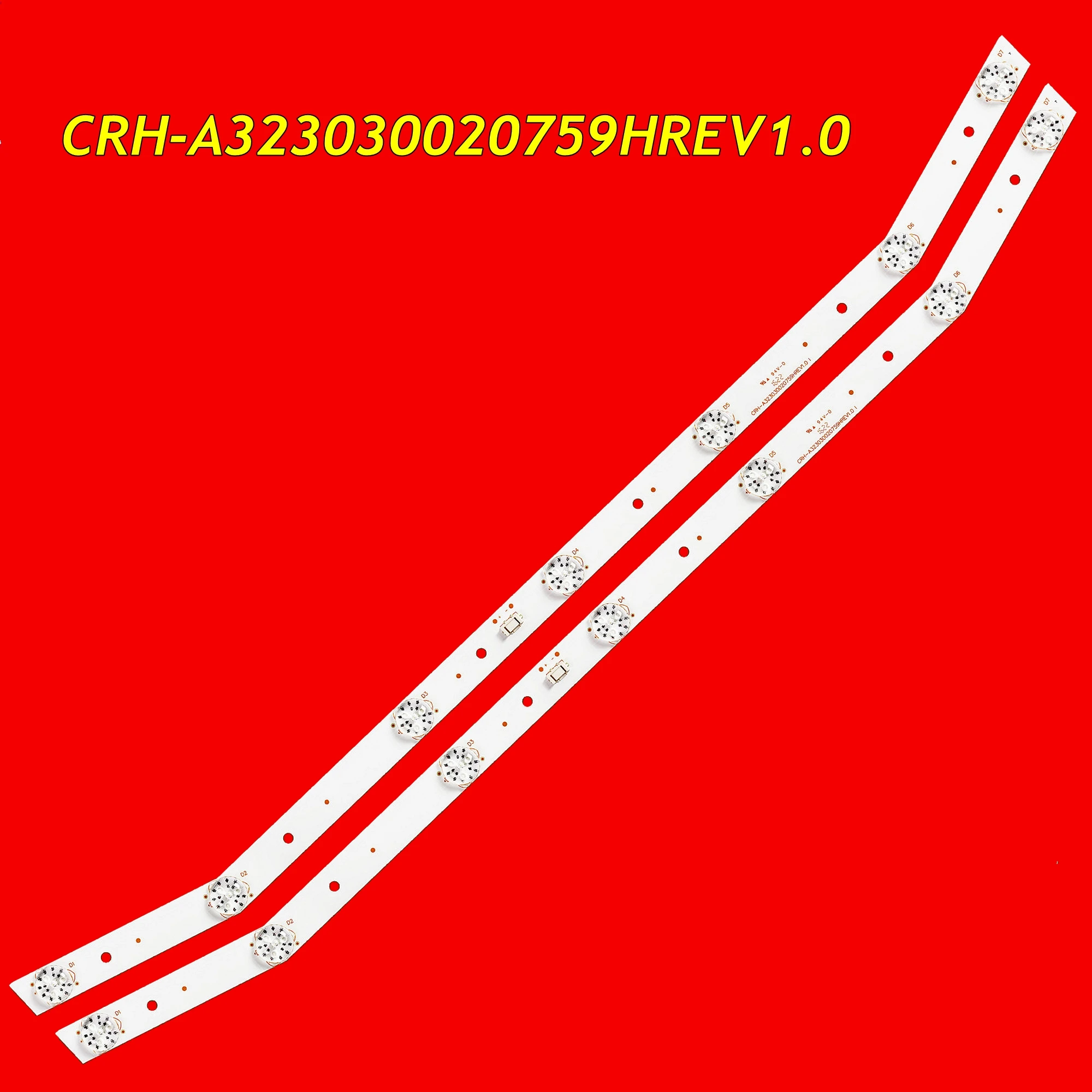 LED Strip for 32E3100 32E2000 32LH500B 32LH550B 32L5650VN 32LES73T2 32LES76T2 32LES77T2 H32MEC2150S CRH-A323030020759HREV1.0