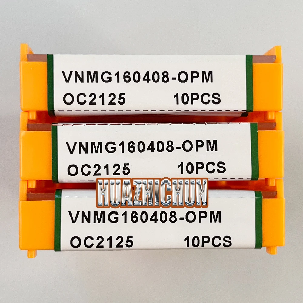 Huazhicheng VNMG160408-OPM OC2125 إدراج كربيد باستخدام الحاسب الآلي ل P