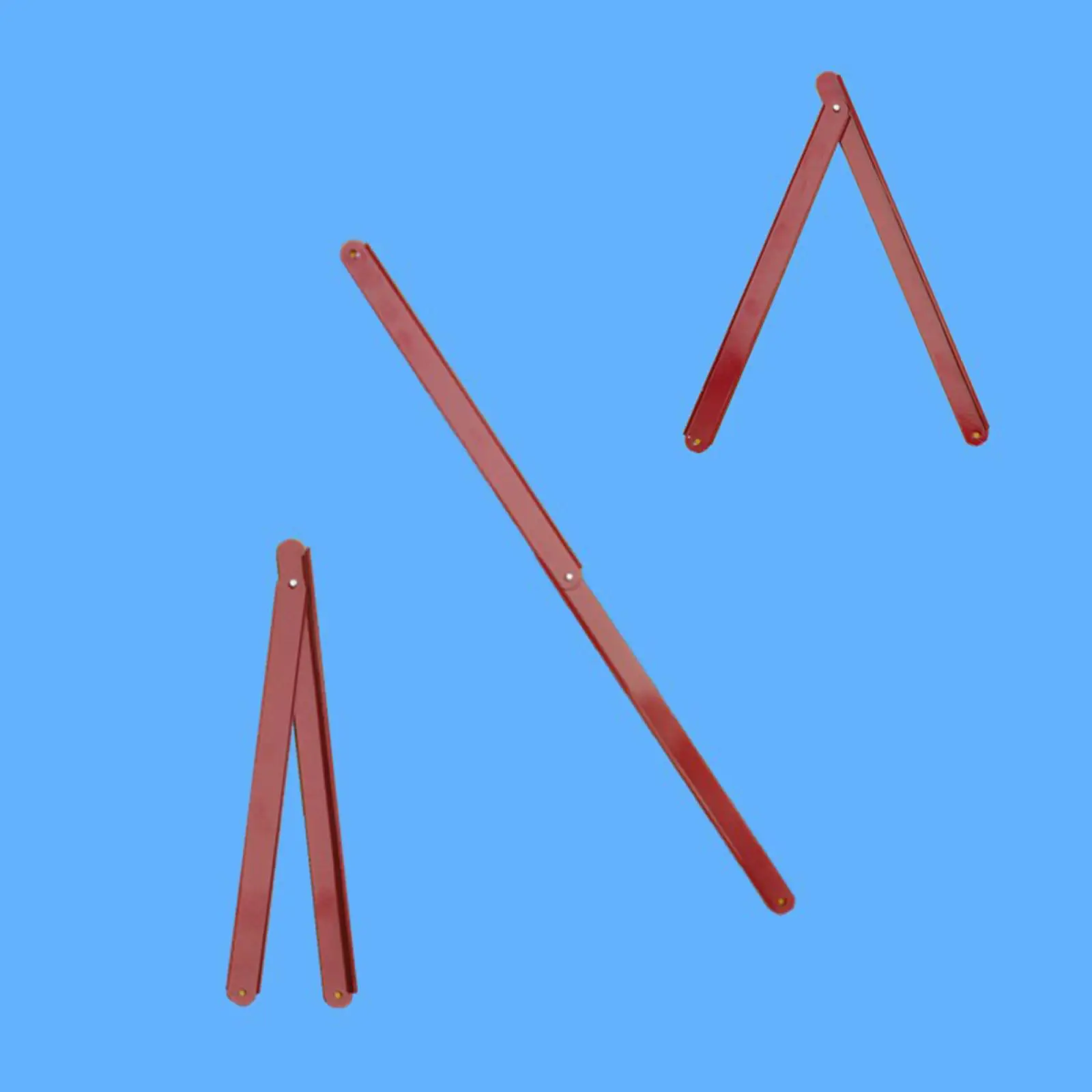 Ladder Fixed Support Hinge Attachment Reinforced Aluminum Alloy Rod for Foldable Ladder Accessories Stability Bar Household Use
