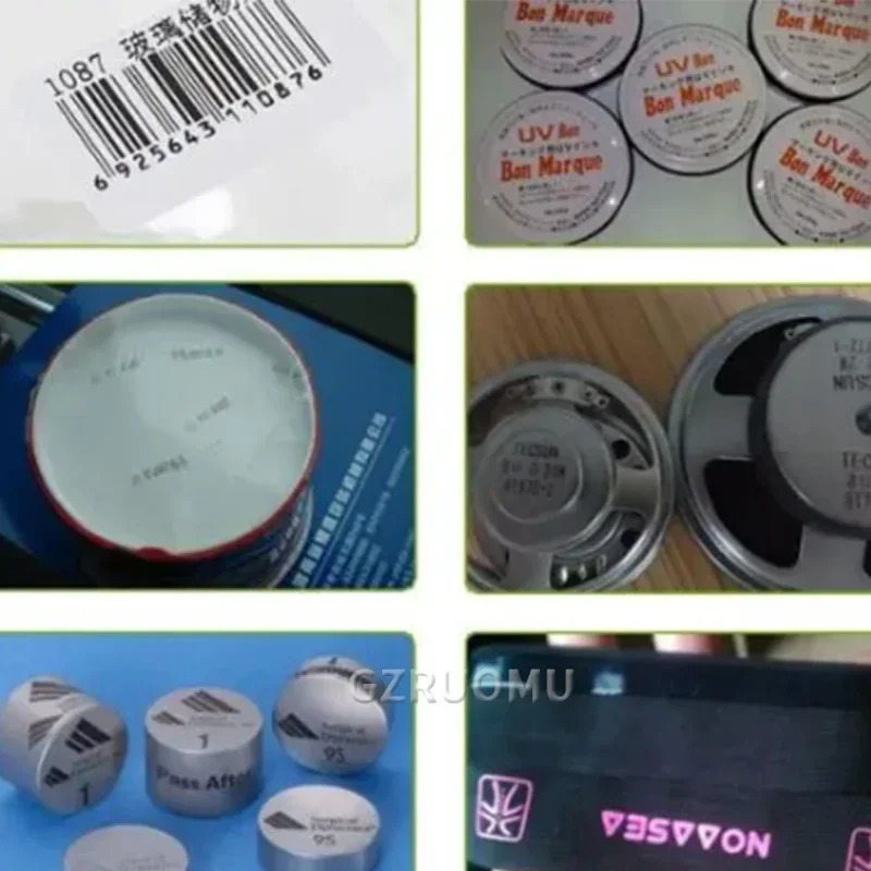 

Small Pneumatic Pad Printing Machine 220V Single Color Logo Printing Date Print technology Suitable for bottles, cups, boxes etc