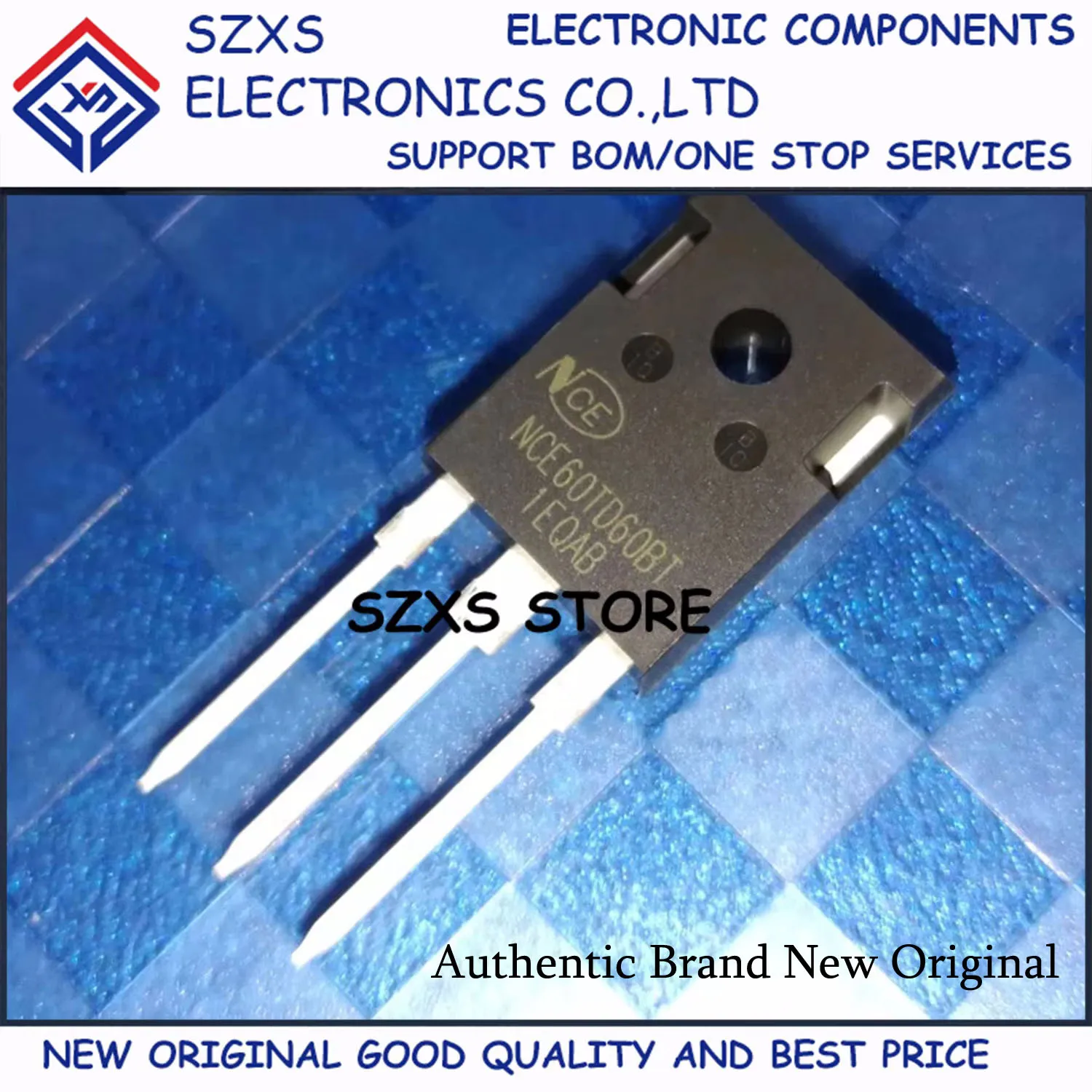 New Original 10Pcs NCE60TD60BT TO-247 600V 60A IGBT Field Effect Transistor In Stock Electronic Components Good Quality