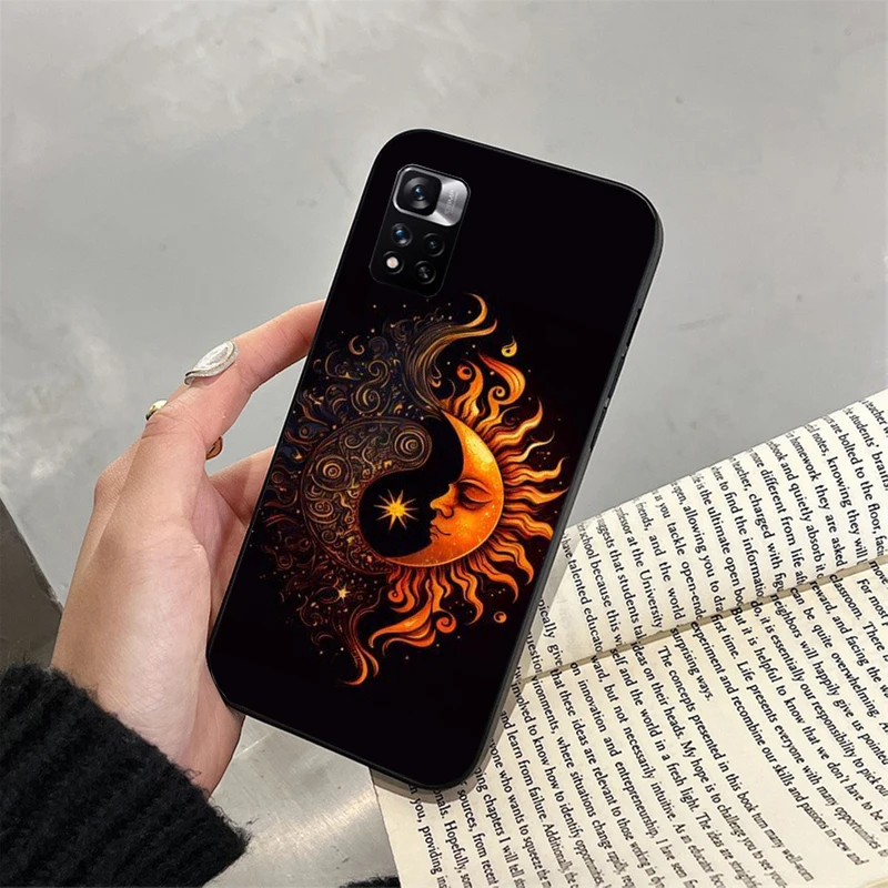 

Moon And Sun Phone Case For Xiaomi Redmi note 13 12 Pro 11S 11 10 Pro 10S 12S Redmi 10 9C 13C