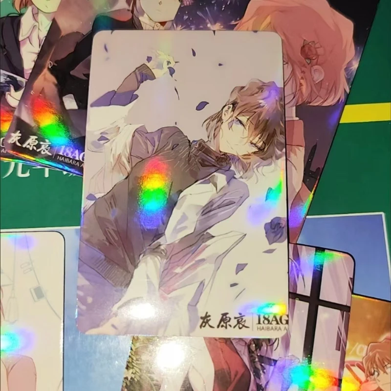 名探偵コナン 美羽ララ 55 レーザーカードクリエイティブ高価値漫画 DIY アニメ二次元周辺機器ポラロイドポストカード
