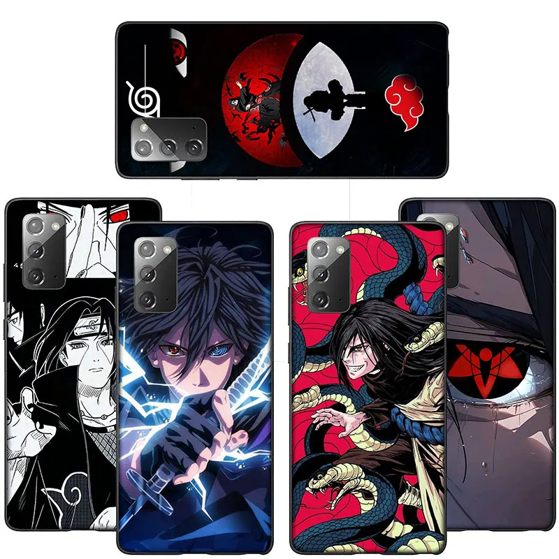 SO143 S-Sasukes Anime I-itachis Case for Samsung Galaxy A55 A53 A52 A21S A21 A22 A24 A25 A13 A12 A11A05 A05S A31 A35