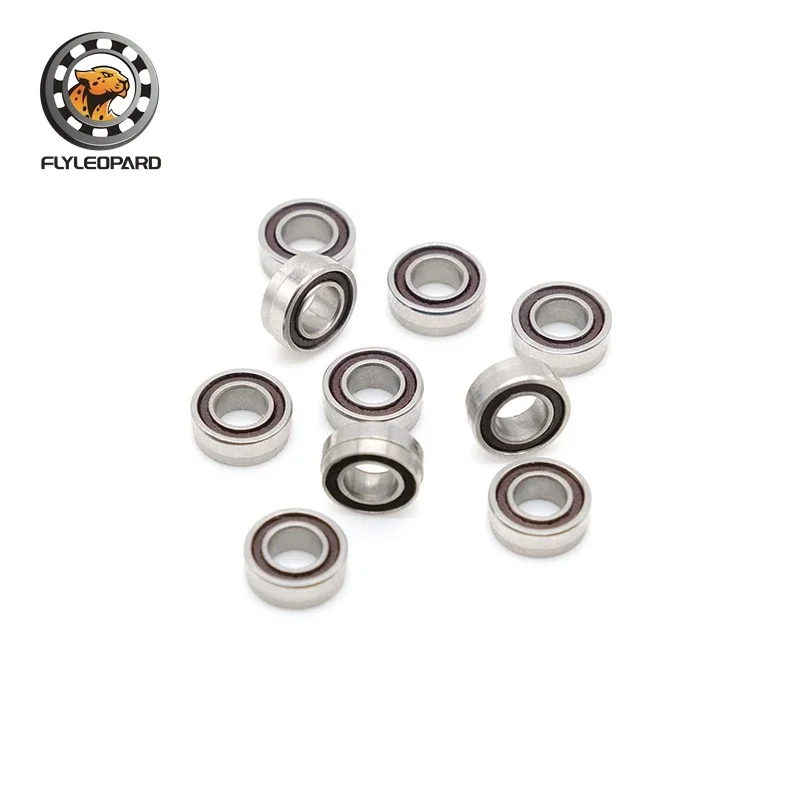 1pcs SR144TIKZN8 High Speed Handpiece Stainless Steel Ceramic Bearings Compatible Dental Bearings 3.175x6.35x2.380 mm