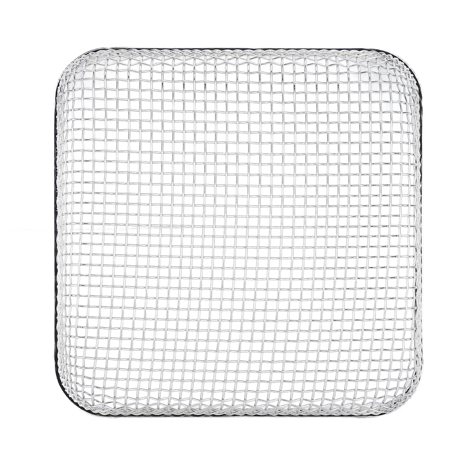 Крышка вентиляционного отверстия для печи на колесах 4,5 х 4,5 х 1,3 дюйма Сетчатая крышка вентиляционного отверстия из нержавеющей стали сохраняет небольшие существа для наружной печи на колесах