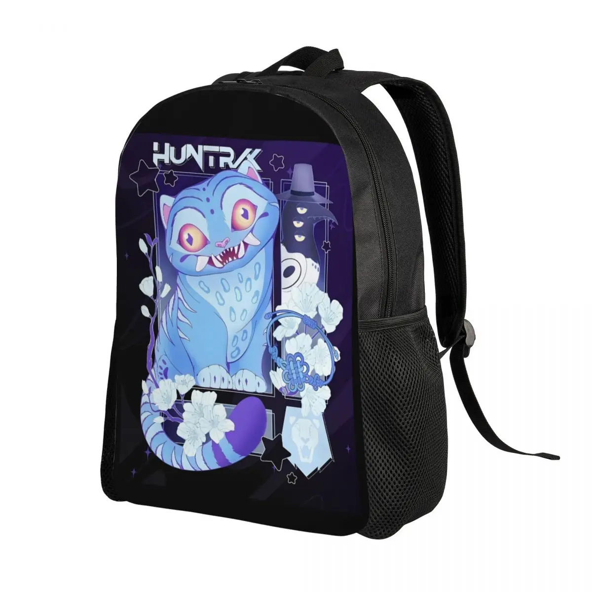 カスタム Kpop ハンターデーモンズバックパック男性女性用防水学校大学ハントリックスバッグプリントブックバッグ