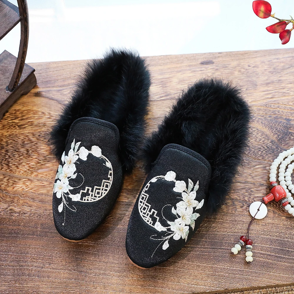 Veowalk Winter Warm Fluffy Wom - Ethnic Fashion Walk 评论和价格