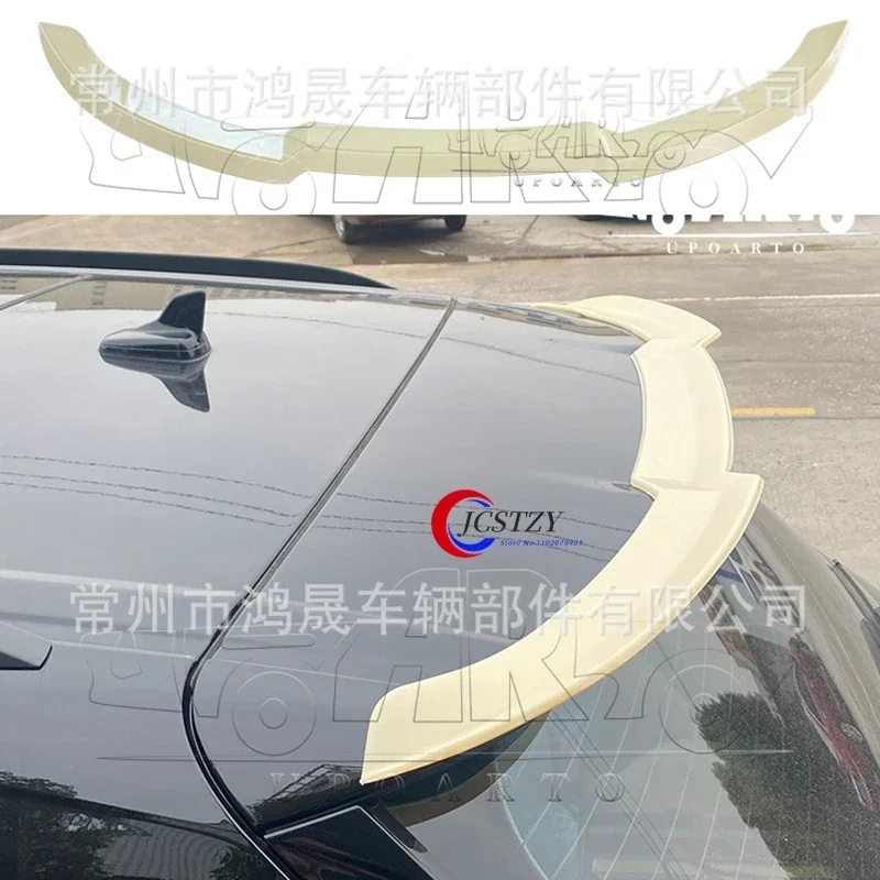 For Audi Q7 S-Line 2016-2024  ABS Car Rear Roof Spoiler Wing Glossy Black Body Kit Modification Accessories