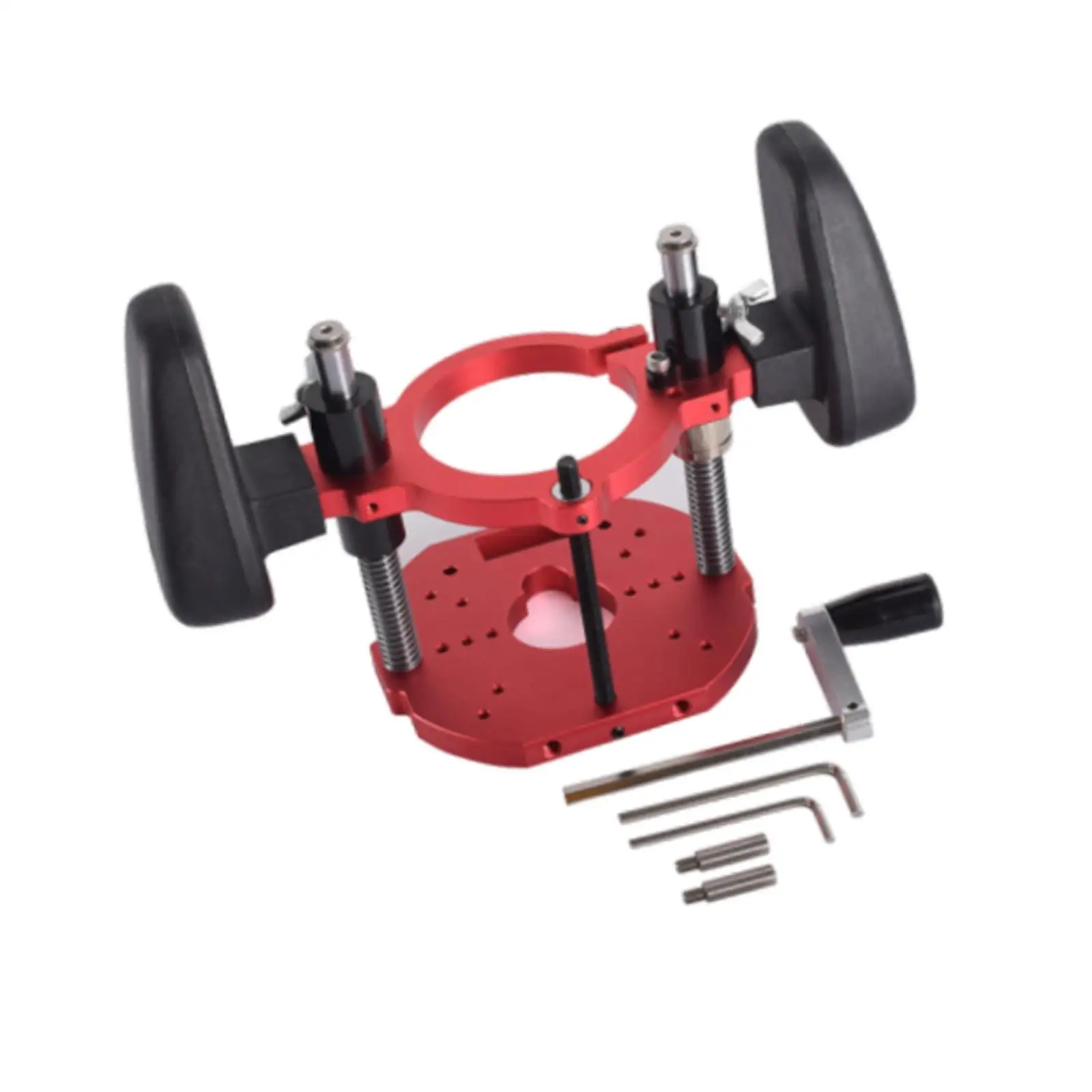 Router Lifting System, Router Work Table Clamping Range 63.5 to 65 Mm, Manual Lifting Router System Kit