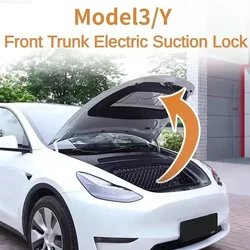 Per Tesla Model 3/Y Car Frunk Soft Closing Lock tronco anteriore Auto Close copertura elettrica chiusura automatica 2021 2023 2024