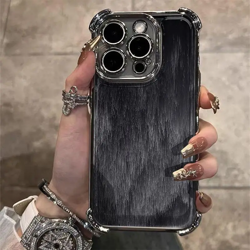 

Suitable for iphone15 quadrangle iphone16 Drop resistant 6D iphone11 case iphone14pro