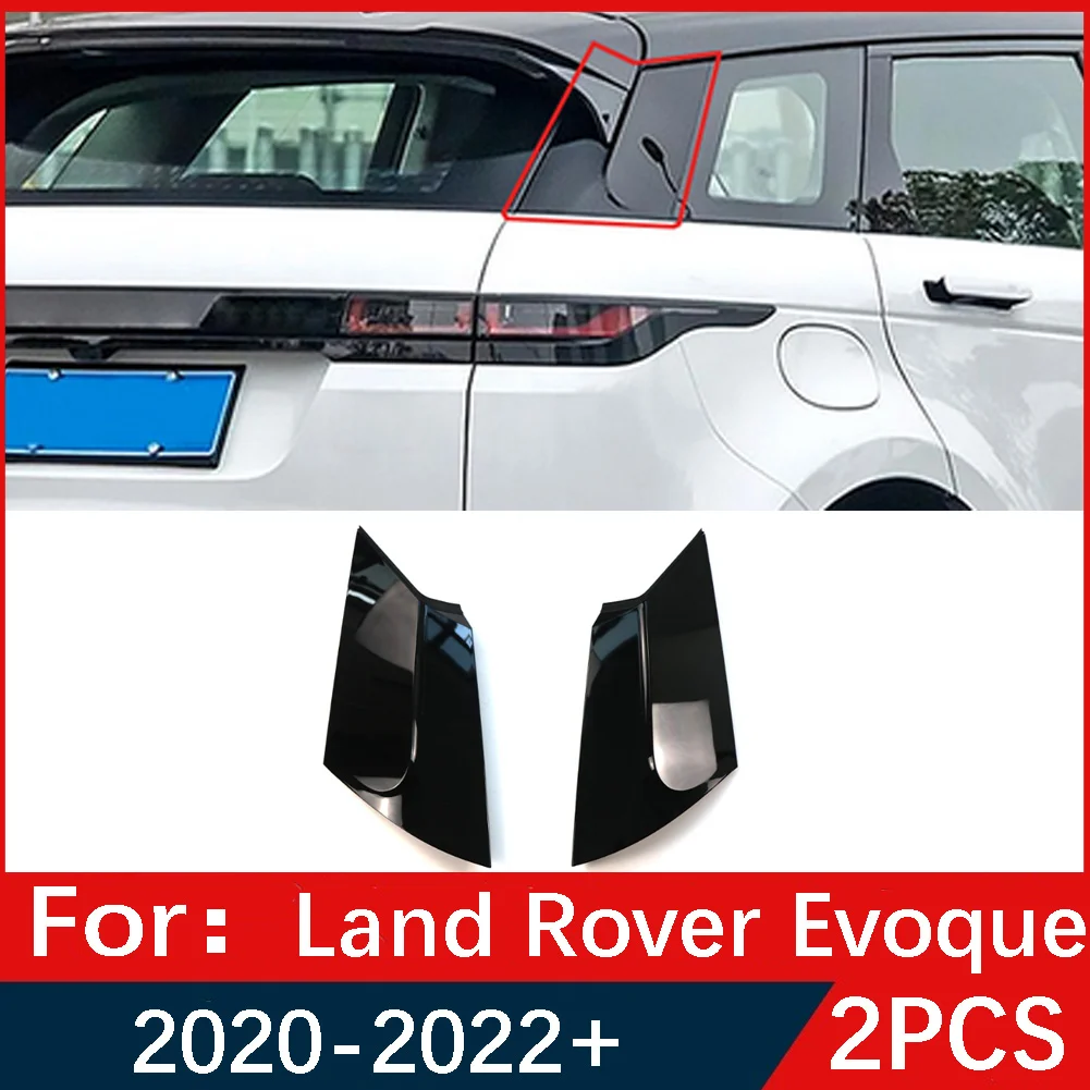 Car Window D Pillar Decorative Board Pillar Trim Cover For Land Rover Range Rover Evoque 2020 2021 2022 LR114444-B LR136542-B