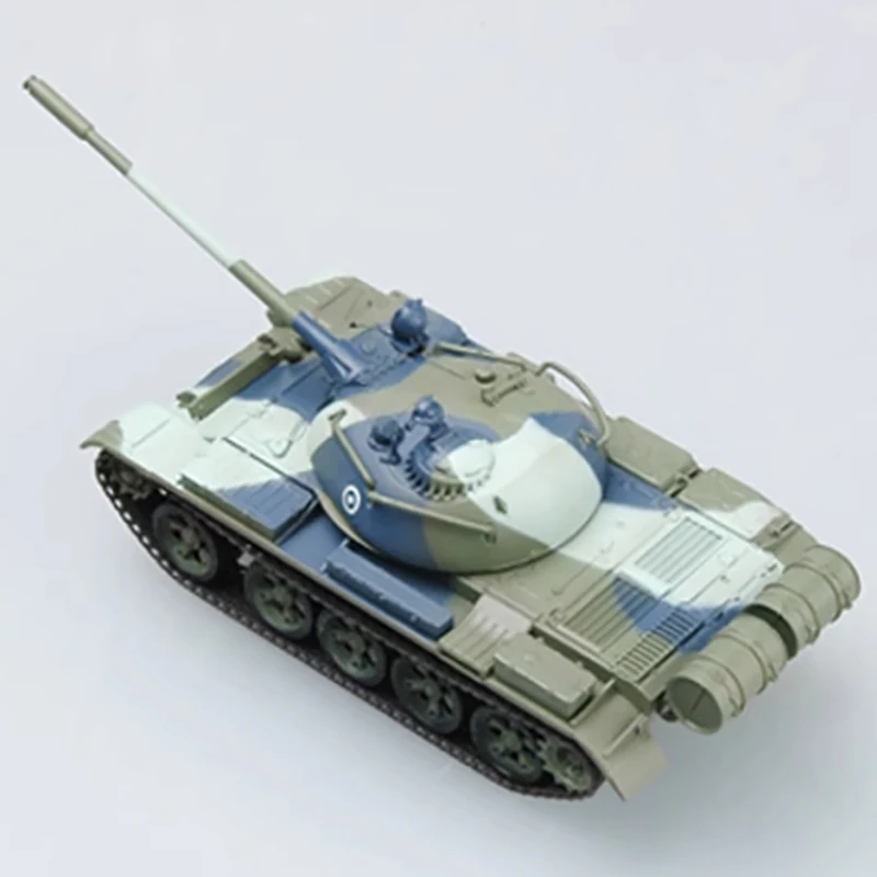 1:72 Scale 35025 T-55 tank Finnish Army Plastic finished simulation tank model Static Decoration Souvenir Gifts For Adult Boy