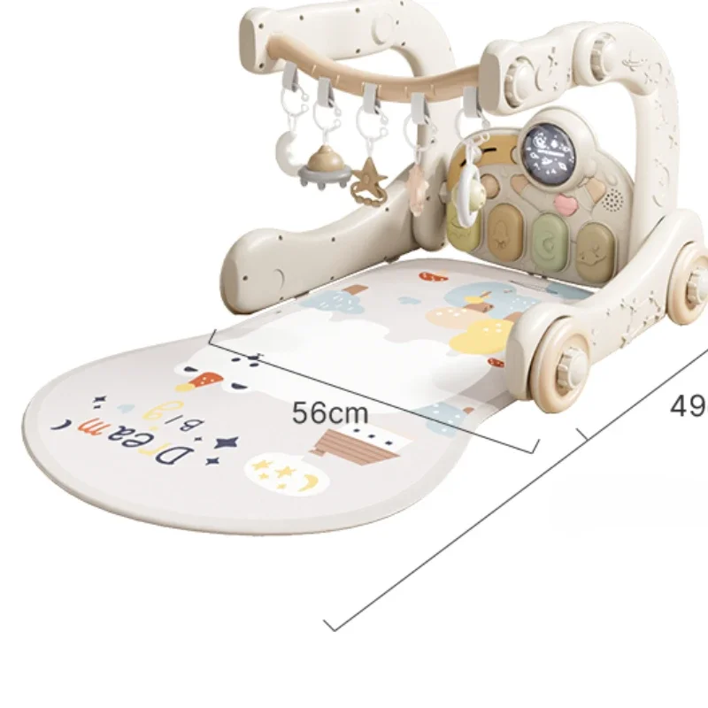 Baby Piano Fitness Frame 100 giorni Prodotti per bambini ‌ cutie ‌   Regalo per l'educazione precoce della luna piena da 0 a 3 mesi Neonato miele ‌   Incontra una confezione regalo