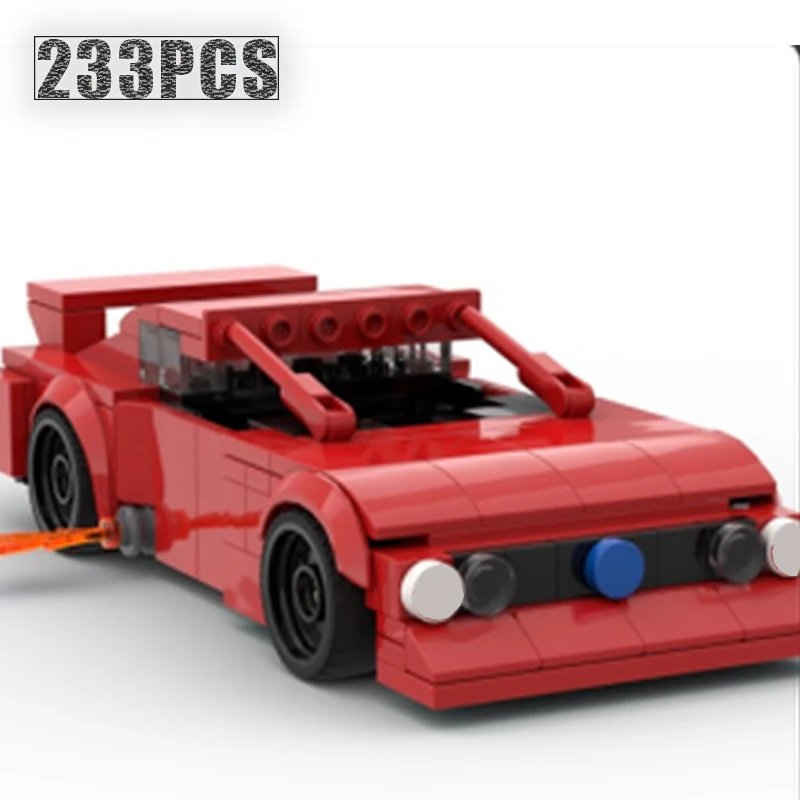 

2023 NEW Speed Champion Capri Group 5 Supercar 233PCSmodel Buiding Kit Block Self-locking Bricks Birthday Christmas Gift