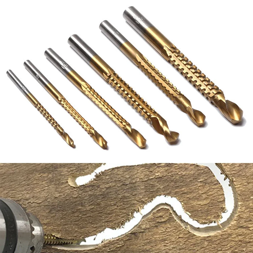 

Набор кобальтовых сверл, комплект из 6 насадок для спиральных и композитных насадок