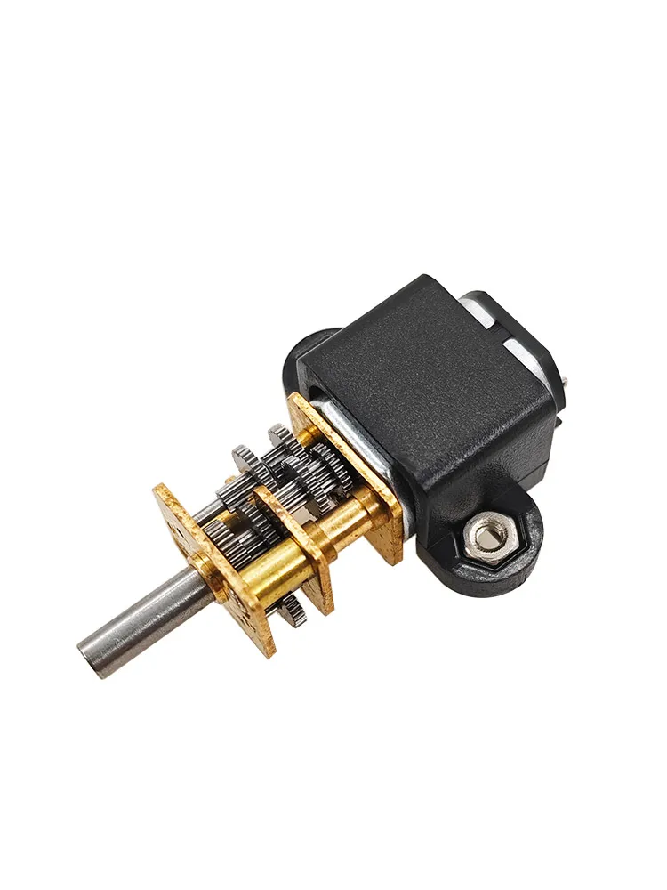 4 Stück GA12-N20 Micro DC Getriebemotor mit hohem Drehmoment, Metallgetriebe, 3 V/6 V/12 V, 30–1000 U/min für DIY- und RC-Modelle