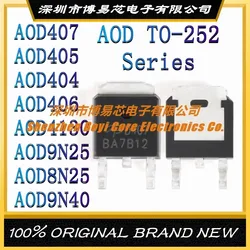 AOD407 AOD405 AOD404 AOD406 AOD4130 AOD9N25 AOD8N25 AOD9N40 Plastic Casing