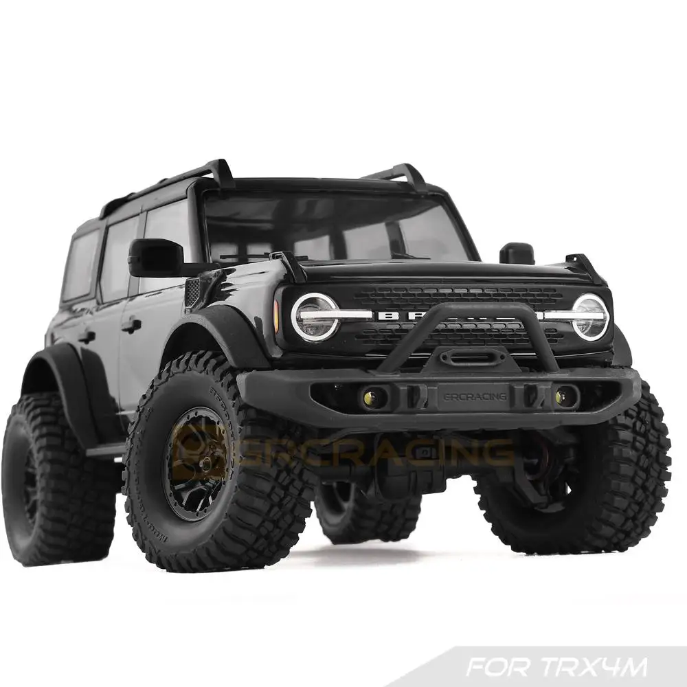 1/18 Front Bumper 3d Printing For Traxxas Trx4-m Bronco Trx4m Rc Crawler Car Upgrade Accessories Front Bumper