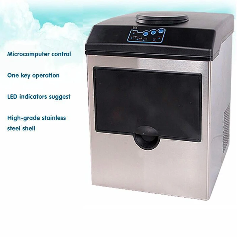 Ice Maker Machine Commercial Automatic Ice Cube Maker Home Appliances Adjustable Ice Makers Rapid Ice Making Icemaker 220V