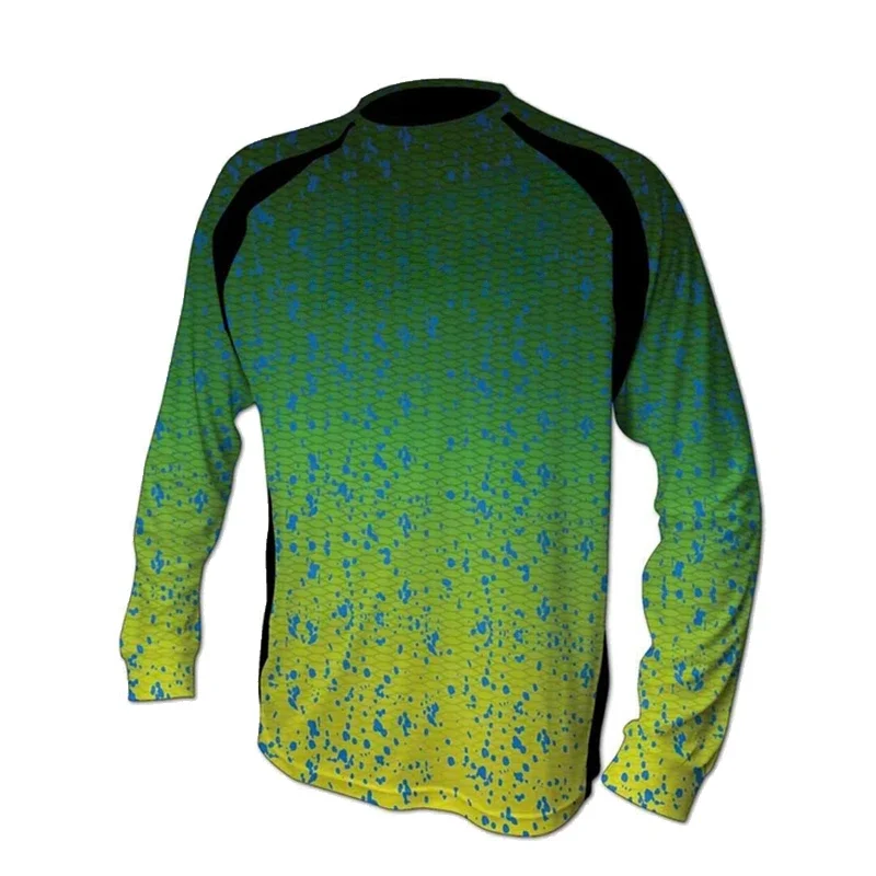 Fishing Shirt Men UV Long Sleeve Shirt Quick Dry Fishing Clothes Camisa Pesca UPF50 Fishing Clothing Ropa De Pesca