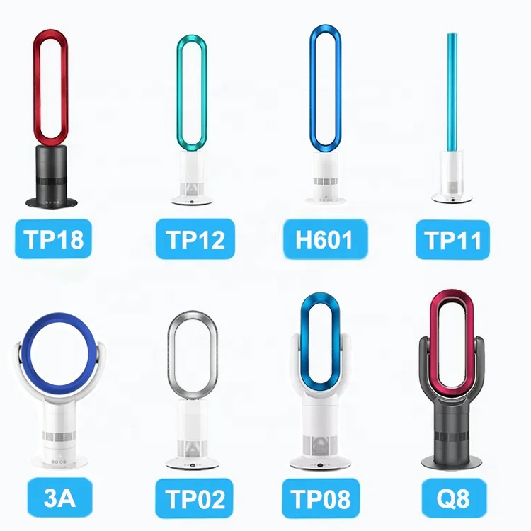 مطعم راقي ذكي للتحكم عن بعد، تبريد وسخان موفر للطاقة، مروحة كهربائية قائمة على الأرض بدون شفرات #4