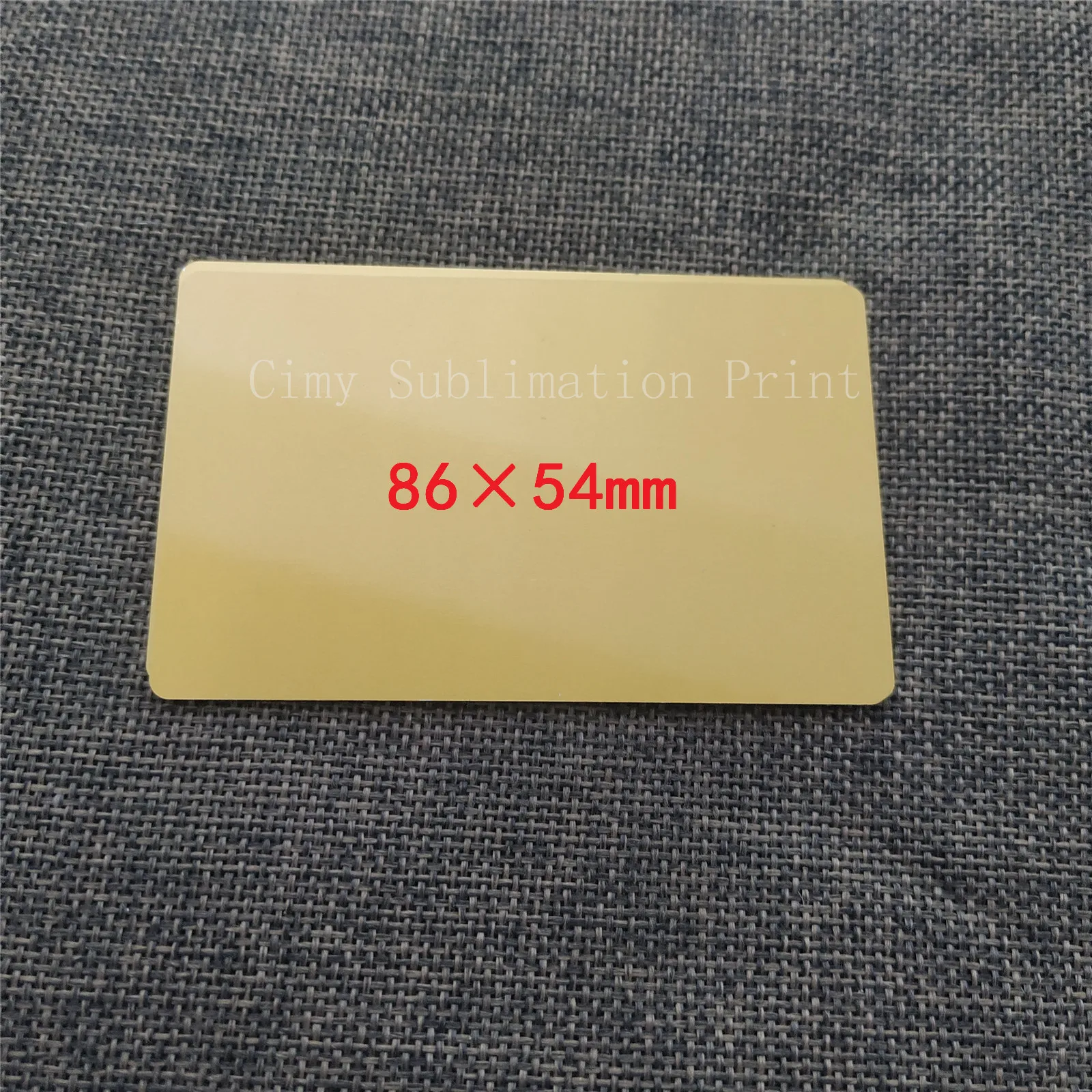 100sheets 0.32mm 86*54mm Blank Sublimation Metal Plate Aluminium sheet Name Card Printing Sublimation Ink Transfer DIY Craft