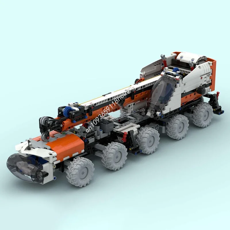 1391 pz MOC Modulo Pesante Gru C 3 X Mod Giocattolo Tecnico Modello Building Blocks Assemblare Regali Di Natale Idea FAI DA TE Per Bambini Compleanno