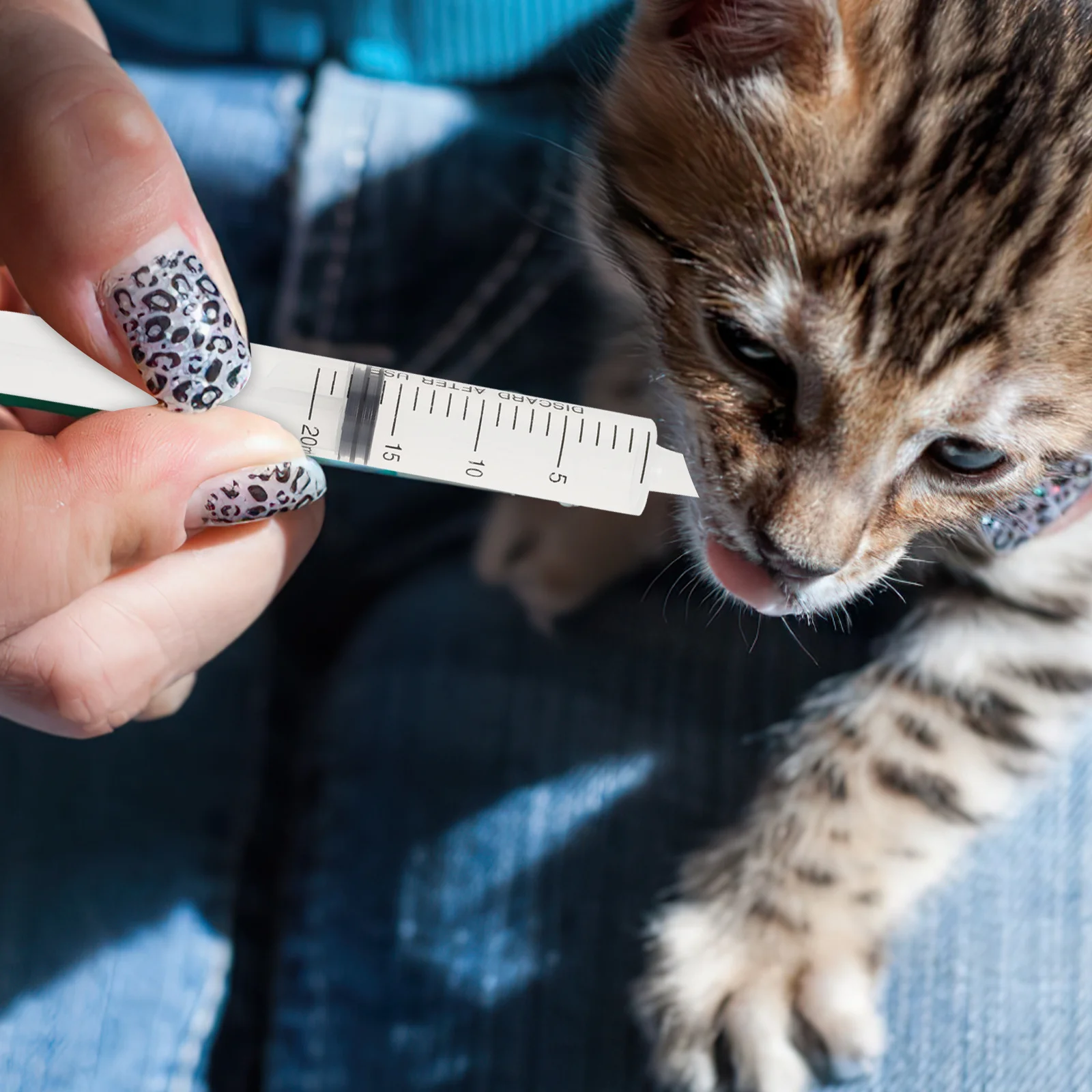 

10Pcs Liquid Plastic Injector Plastic Glue Applicator Perfume Injection Tube for DIY Projects Pet Feeding Laboratory