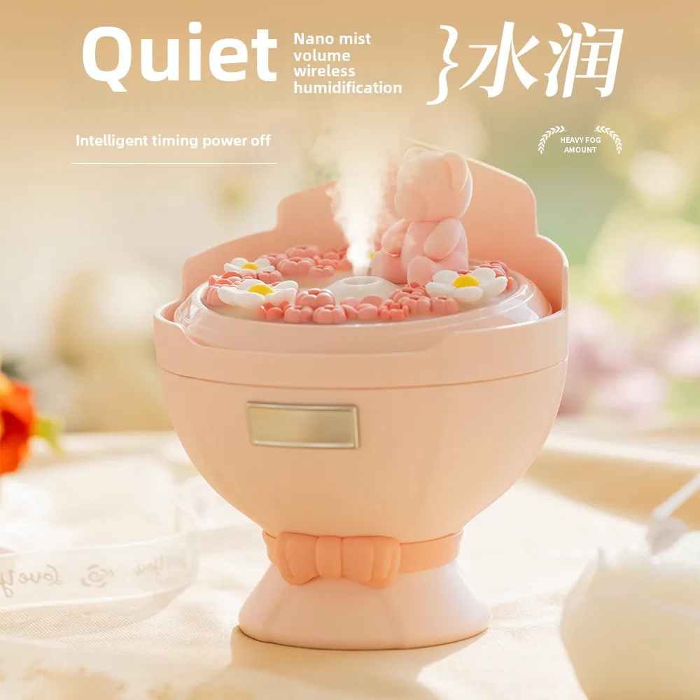 Christmas gift birthday gift niche premium bouquet humidifier