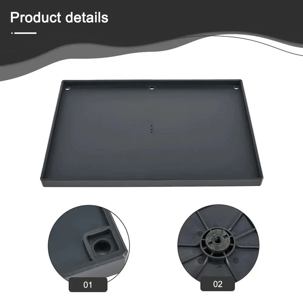 1Pcs New Black Projectors Tray Plastic 25x18cm 30x23cm Platform Holder Universal 1/4inch Screw Thread Tripod Stand