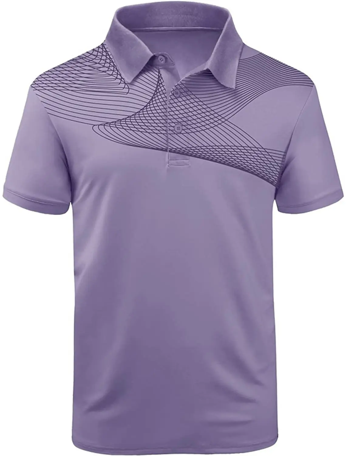 

2025 Men's Polo Shirt Golf Shirt Graphic Prints Geometry Linear Turndown Outdoor Street Short Sleeves Button-Down Print Clothing