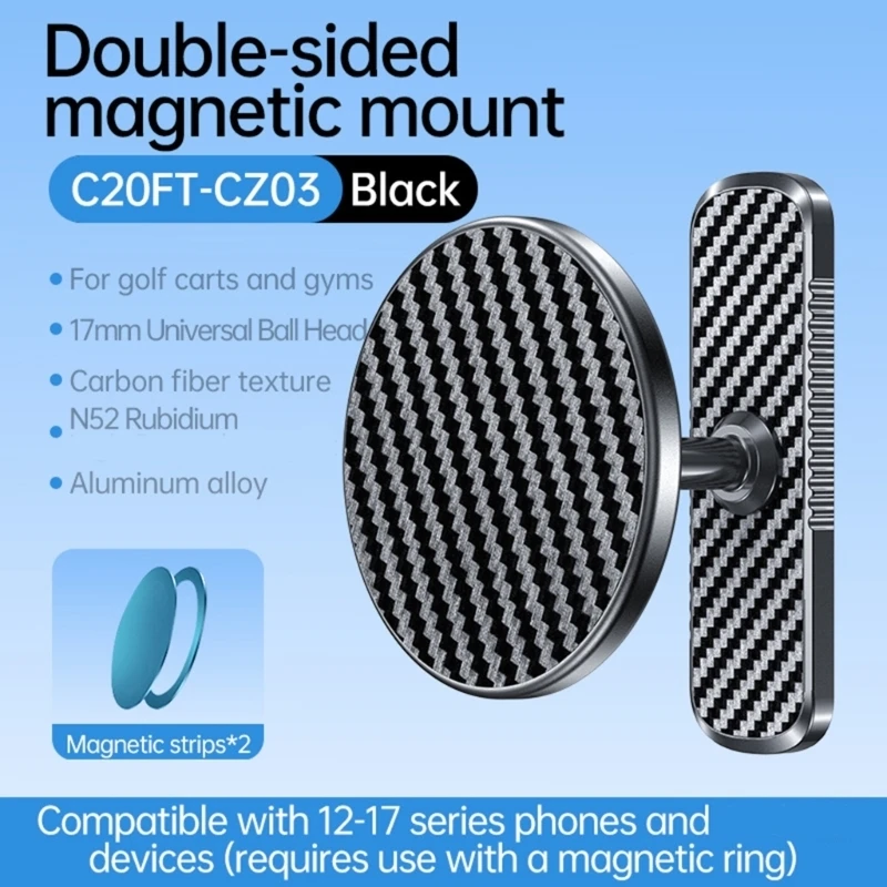 

Double Side Exercise Phone Clip 360 Rotatable Shockproof For Fitness Enthusiasts And Content Creators H8WD