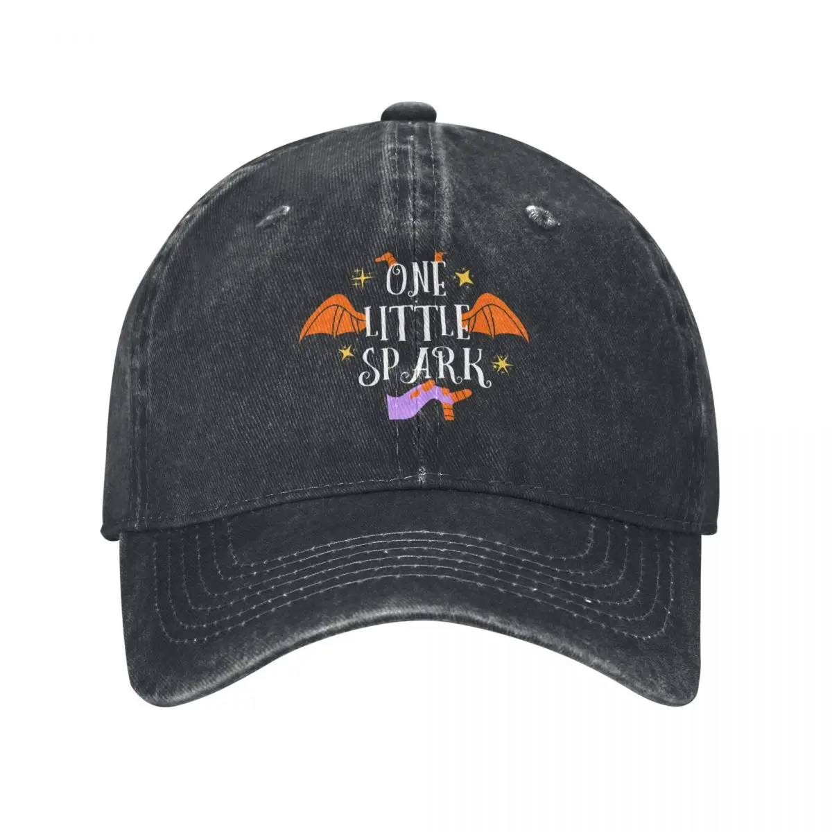 

One Little Spark - Epcot Figment- Theme Park Art Baseball Cap Wild Ball Hat Sunscreen summer hat Women's 2024 Men's