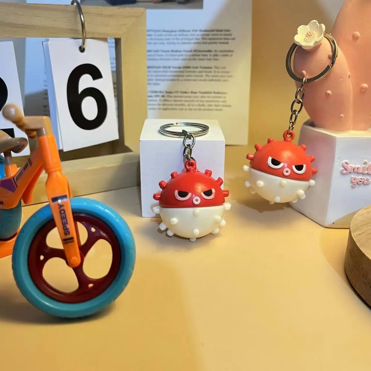 2024 Game Love And Deepspace Rafayel Cosplay Keychain Fish Backpack Pendant Key Chains Accessories Gift